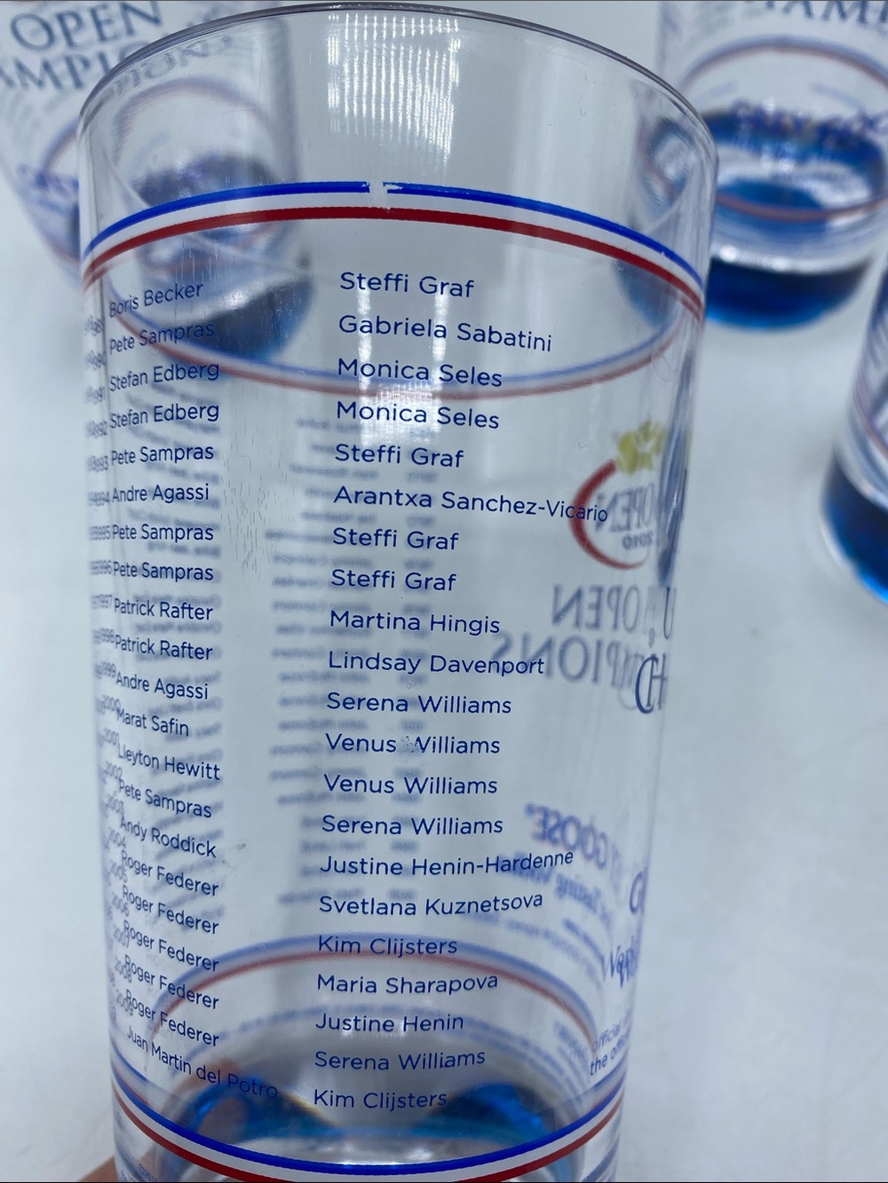 US Open Champions Grey Goose Plastic Cups Souvenir 6" Cup 2010 Vodka Honey 4 - Picture 6 of 7